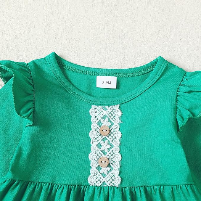 Baby Girl Clothes Toddler Girl Outfits Ruffle Shirt Pants Cute Infant Outfit Set Baby Girl Fall Winter Clothes