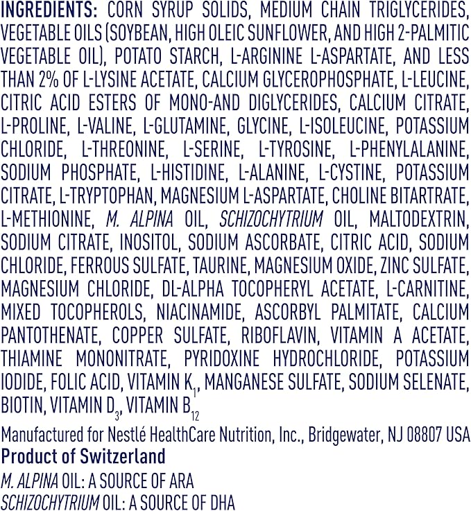 Hypoallergenic Amino Acid Based Infant Formula w/ Iron, Formula for Cow’s Milk Protein Allergy, 14.1 Ounces (Packaging May Vary)