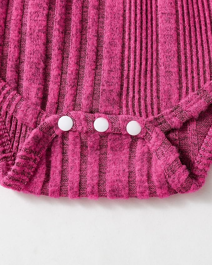 SUNNY PIGGY Baby Girl Clothes Infant Newborn Outfits Romper 0-18 Month Toddler Girls’ Clothing Pant Set