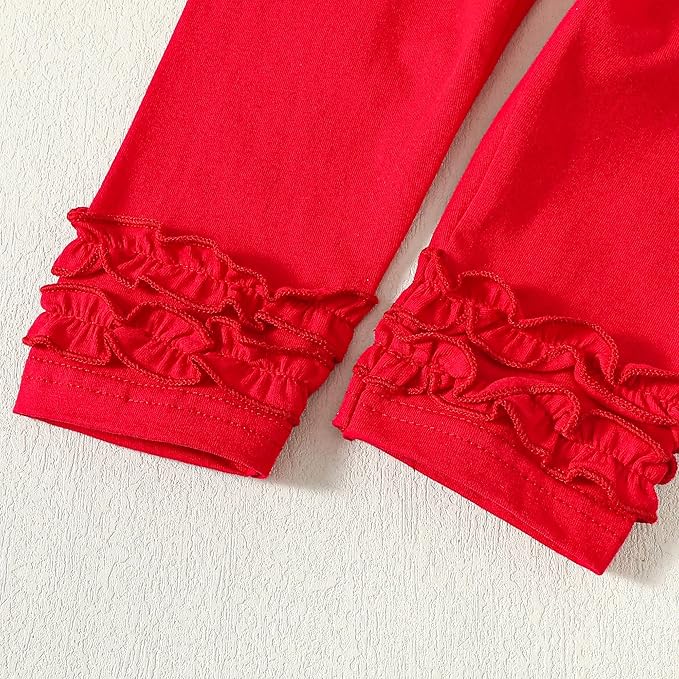 Baby Girl Clothes Toddler Girl Outfits Ruffle Shirt Pants Cute Infant Outfit Set Baby Girl Fall Winter Clothes