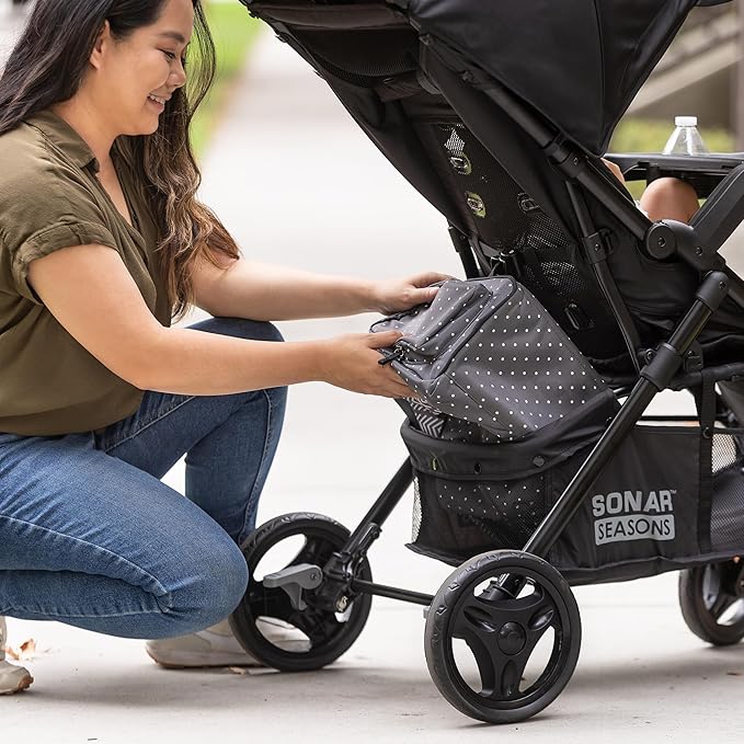 Baby Trend Passport Seasons Travel System with EZ-Lift™ Infant Car Seat, Journey Black