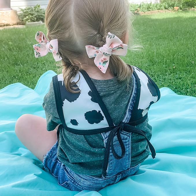 BapronBaby Animal Prints Bapron - No Neck Tie Safer Bib - Baby & Toddler - Soft Waterproof - PVC, BPA & Phthalate Free - 6m+