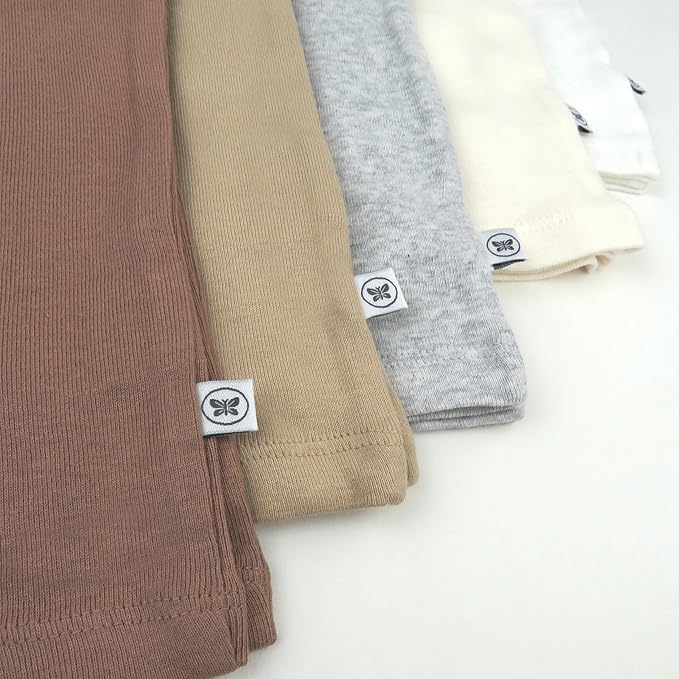 HonestBaby Sleeveless Muscle T-Shirts 100% Organic Cotton for Infant Baby and Toddler Boys, Girls