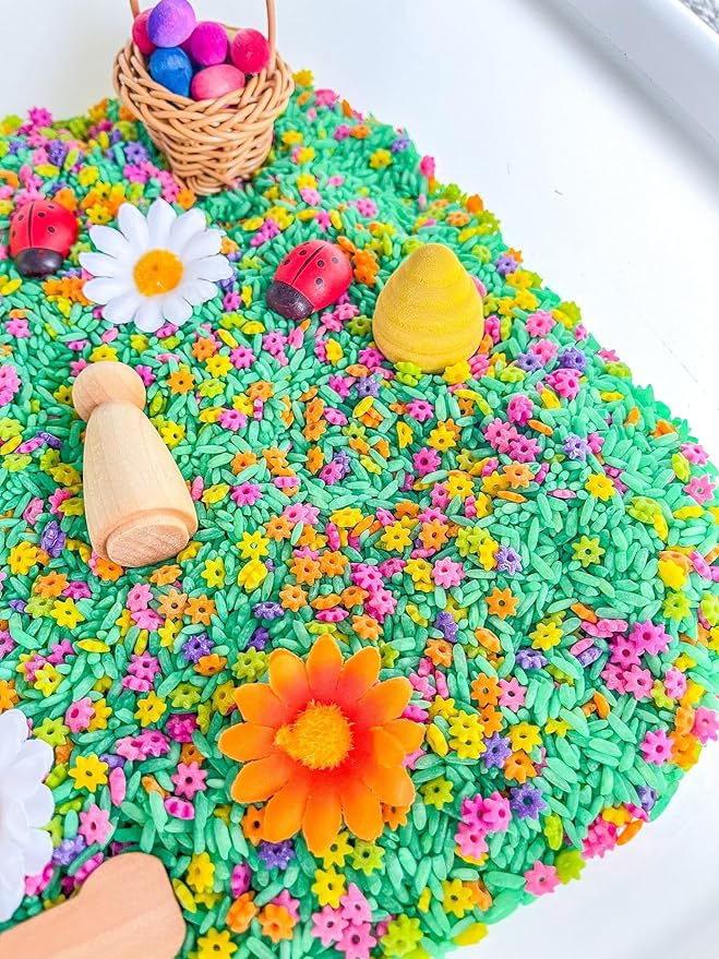 Kids Sensory bins Montessori sensory bin, sensory toys, Sensory bins, Sensory Bin For Preschoolers (Flower)