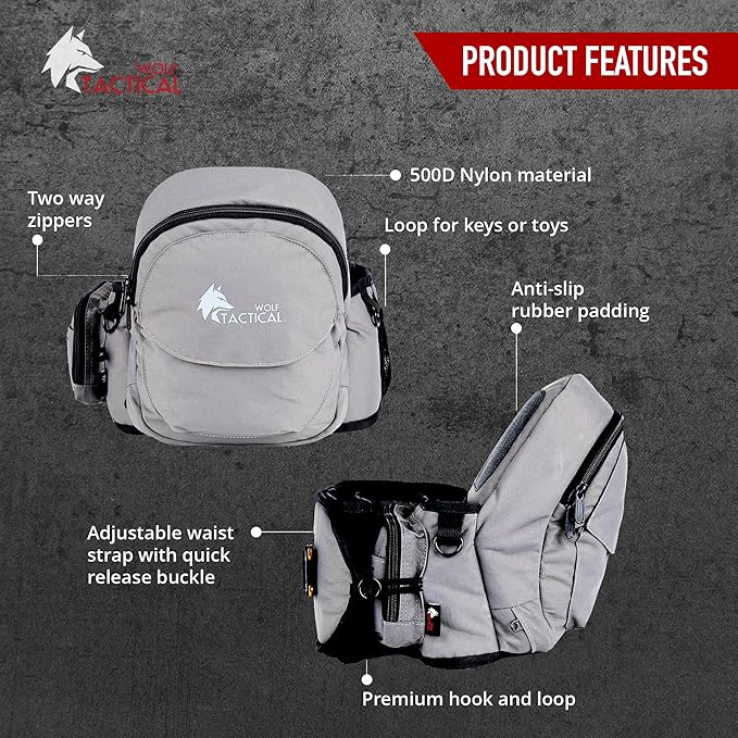 WOLF TACTICAL Baby Hip Carrier – Toddler and Baby Hip Seat Carrier with Adjustable Waistband, Storage Pockets, Ergonomic Design, Up to 45lbs