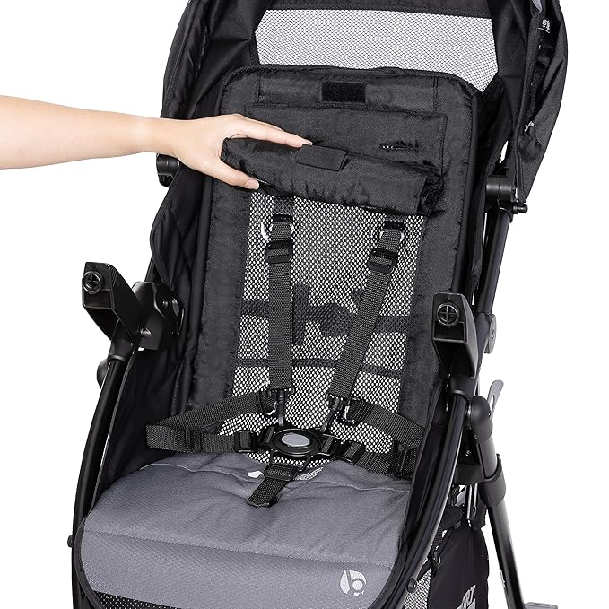 Baby Trend Passport® Seasons All-Terrain Stroller Travel System with EZ-Lift™ PLUS Infant Car Seat, Dash Grey